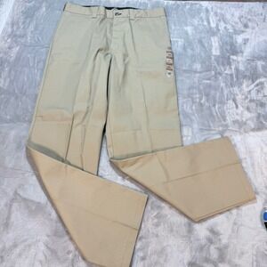 Dickies Skateboarding Men's Regular Fit Twill Pants Khaki 36x34